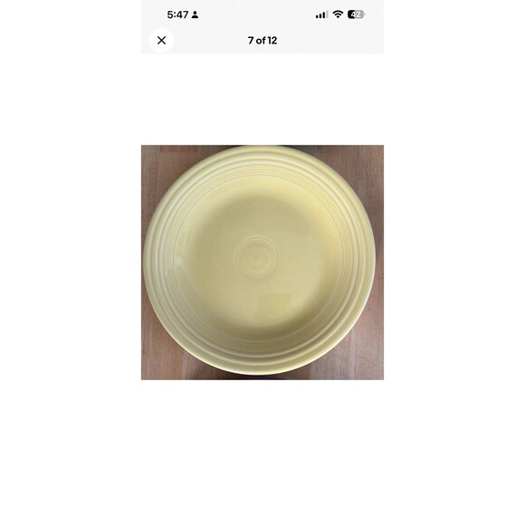 Fiestaware Dinner Plates 10 1/2" Fiesta Homer Laughlin HLC Multi Colors Set Of 6 - Picture 7 of 12